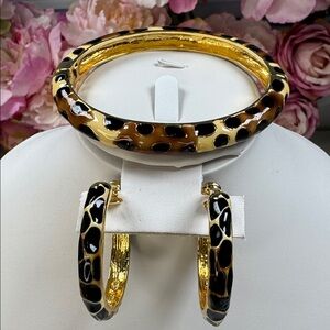 VINTAGE KENNETH J LAÑE  BRACELET AND EARRINGS